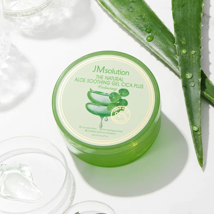JMSOLUTION The Natural Aloe Soothing Gel Cica Plus 300ml *1Free1