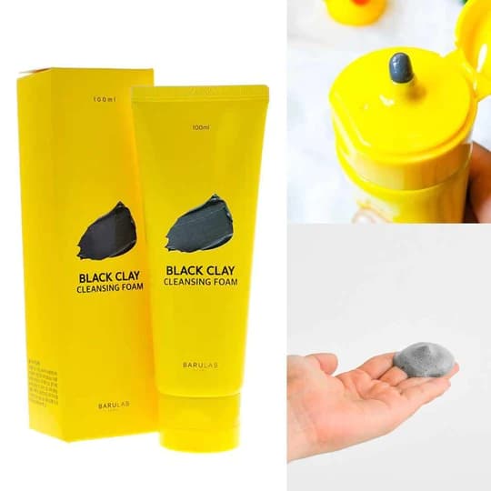 BARULAB Black Clay Cleansing Foam 100ml