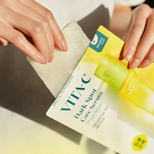 GOODAL Green Tangerine Vita-C Dark Spot Care Sheet Mask *5EA