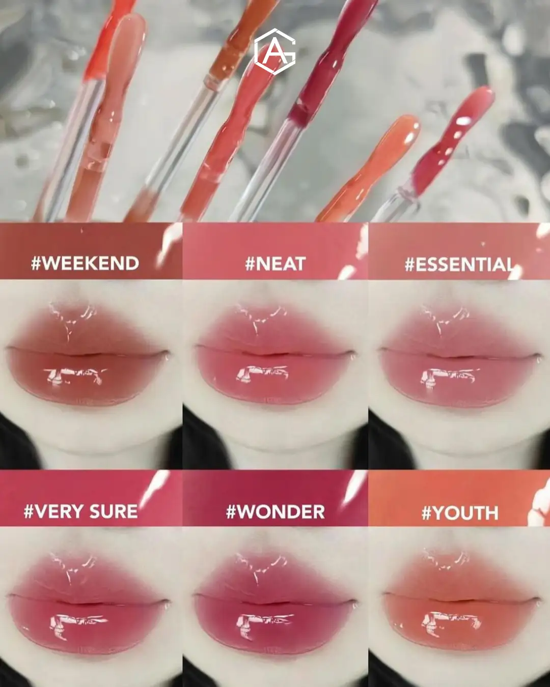 3CE Drop Glow Gel Lip Stick - Image 2