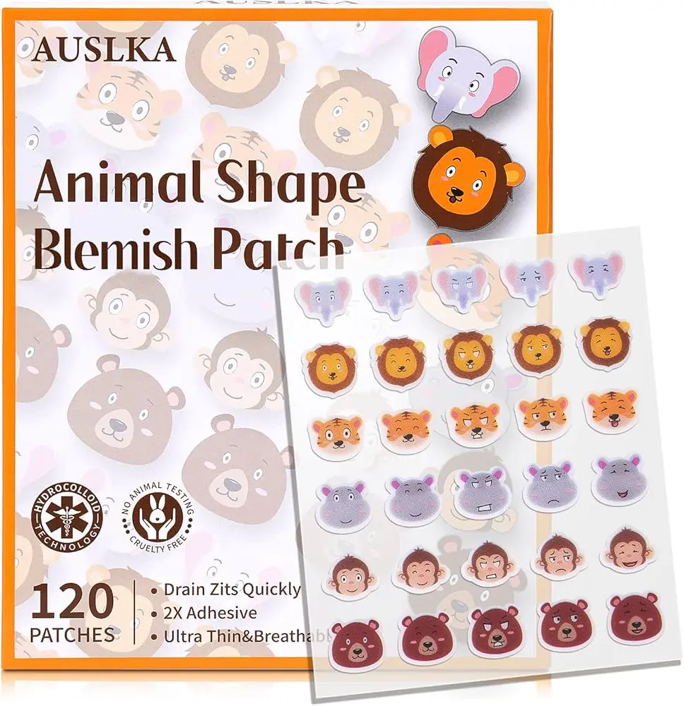 AUSLKA Animal Shape Pimple Patch 30pcs