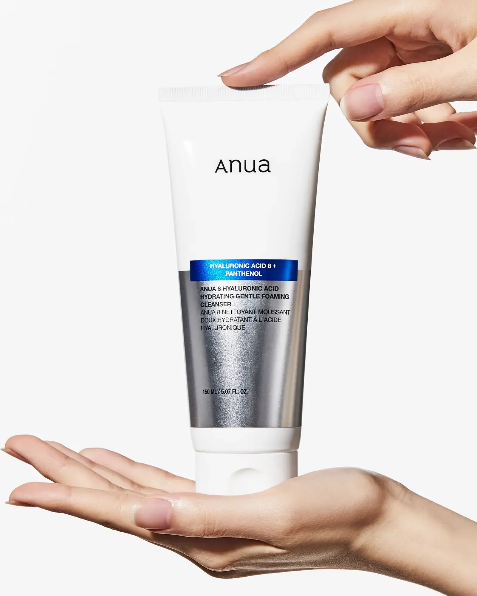 ANUA 8+ Hyaluronic Acid Hydrating Gentle Foaming Cleanser 150ml
