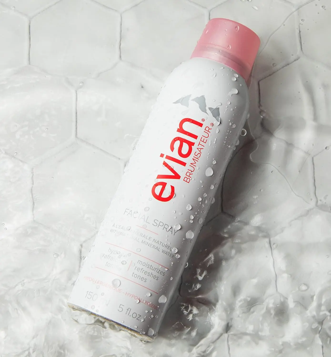 EVIAN Eau Mineral Brumisateur Spray 150ml