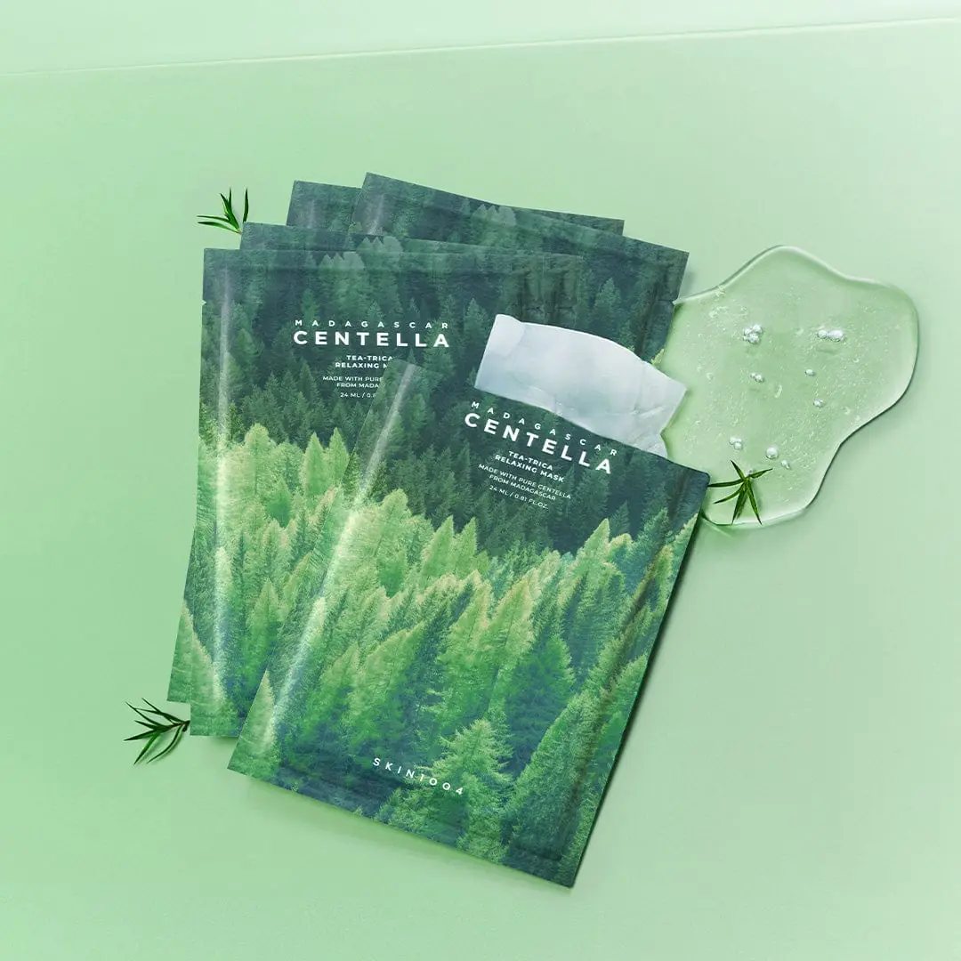 SKIN1004 Centella Tea-Trica Relaxing Mask 5pcs